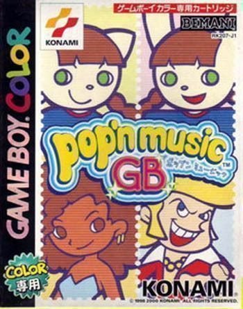 Capa do jogo popn music GB